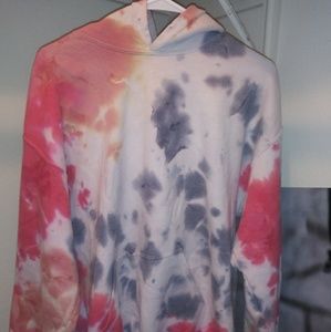 Tie dye hoodie from forever 21 (kiss band)
